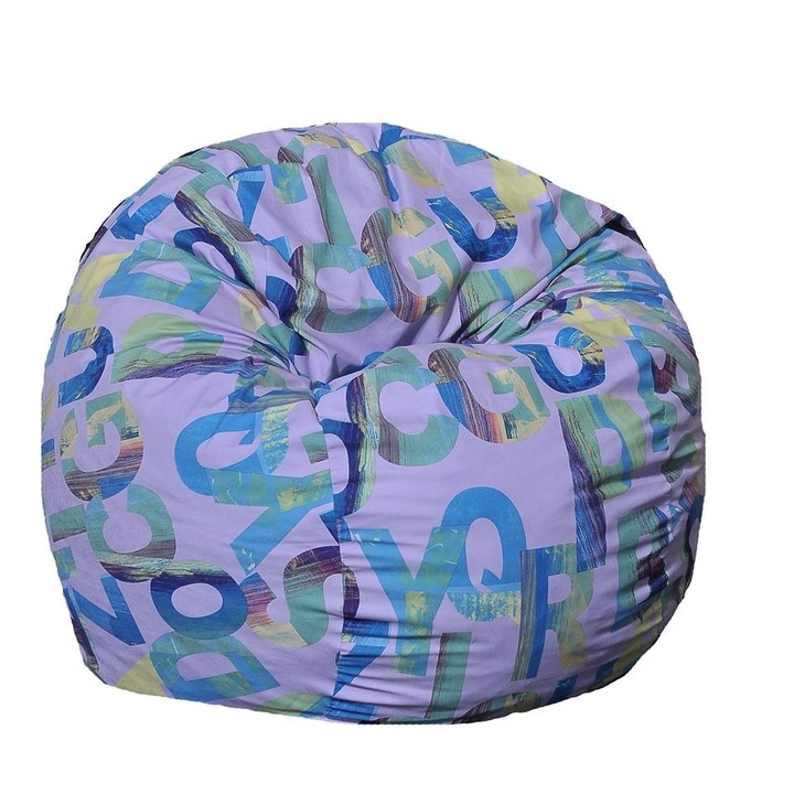 Pufrelax King Size Serenity Premium Range Fotel levehető huzattal, Romániában gyártott, memory mix szivacspelyhekkel töltve