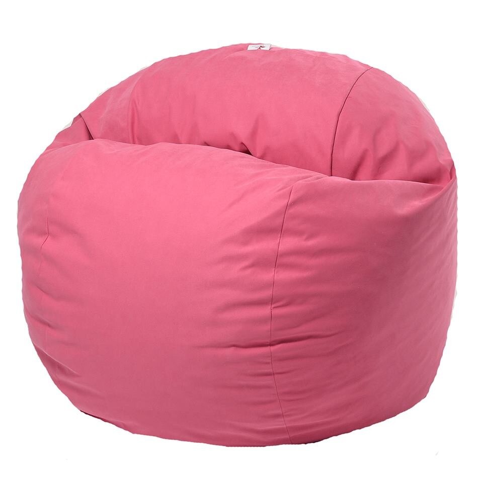 Fotoliu (Mediu) Matusalem - Pink (Gama Premium) husa detasabila, Transformabil in pat, Fabricat in Romania, umplut cu fulgi de burete memory mix®, marca Pufrelax