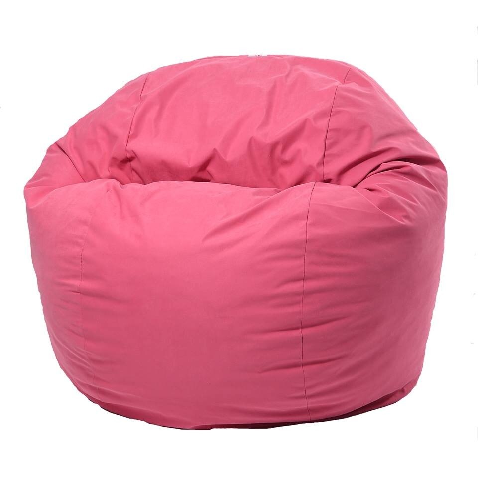 Fotoliu (Mare) King Size - Pink (Gama Premium) husa detasabila, Transformabil in pat, Fabricat in Romania, umplut cu fulgi de burete memory mix®, marca Pufrelax