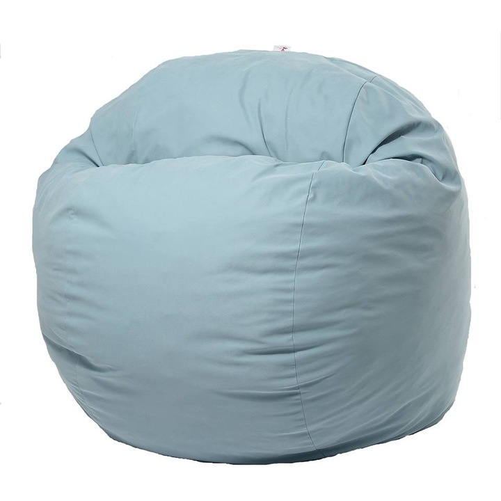 Fotoliu (Mare) King Size - Ciel (Gama Premium) husa detasabila, Transformabil in pat, Fabricat in Romania, umplut cu fulgi de burete memory mix®, marca Pufrelax