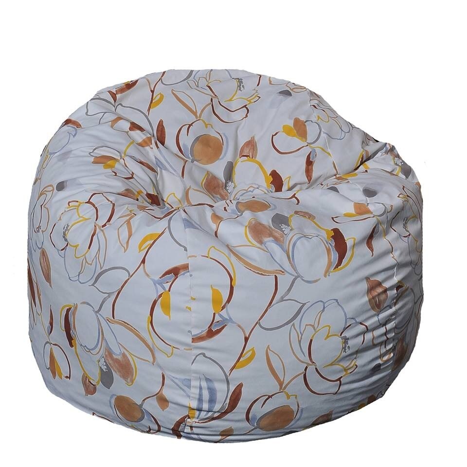 Fotoliu (Mare) King Size - Blossom (Gama Premium) husa detasabila, Transformabil in pat, Fabricat in Romania, umplut cu fulgi de burete memory mix®, marca Pufrelax