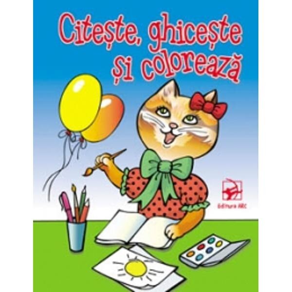 Citeste, ghiceste si coloreaza