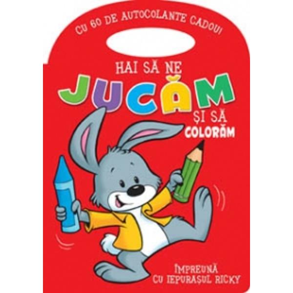 Hai sa ne jucam si sa coloram impreuna cu iepurasul Ricky