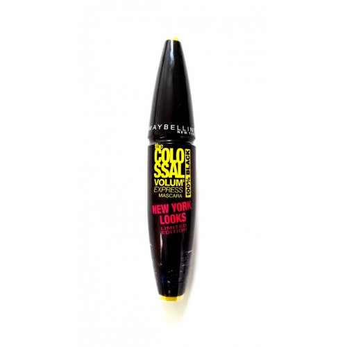 Rimel Maybelline NY Volum’ Express The Colossal 100% Black, New York Looks limited edition, 10.7 ml