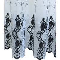 perdea alba cu broderie neagra 200x245cm cu rejansa by liz line - rd262 imagen 4_0_
0