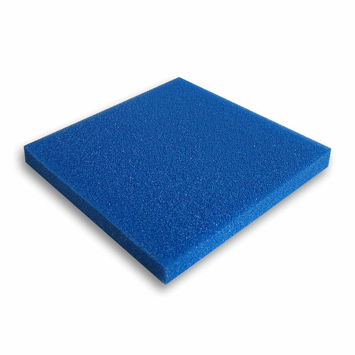 Placa burete Amtra Blue acvariu / iaz 50 X 50 X 5 cm porozitate mica ( 30 PPI )