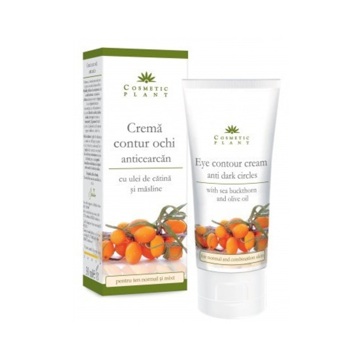 Crema Contur Ochi Anticearcan cu Ulei de Catina si Masline 30ml
