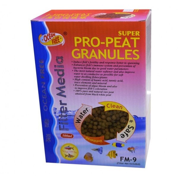 Turba filtru acvariu Pro-Peat Granules FM9