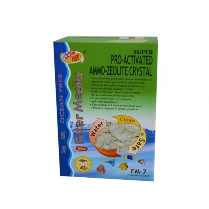 Zeolit acvariu Ocean Free 500 ml ( FM7)