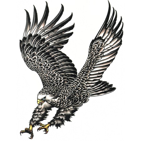 Tatuaj Temporar Vultur 24x22cm Emag Ro