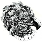 Tatuaj Temporar Cap De Lup Desenat Creion 24x22cm Emag Ro
