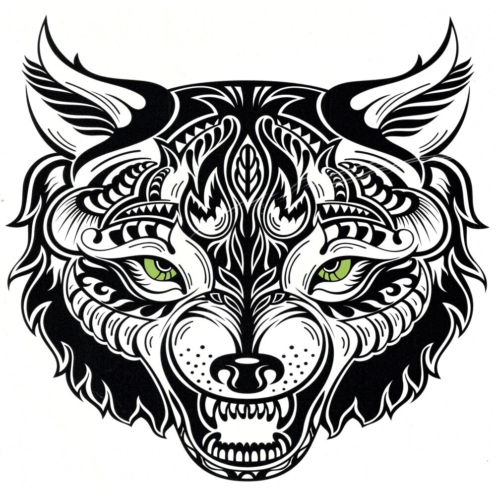 Tatuaj temporar -Felina- 24X22cm
