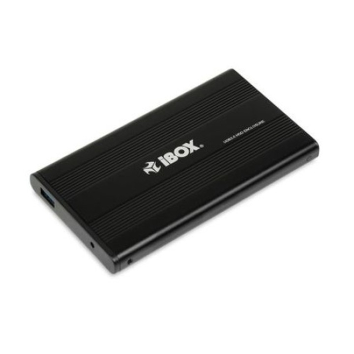 Хард диск Enclosure HDD, I-BOX, HD-02, USB 3.0, Черен