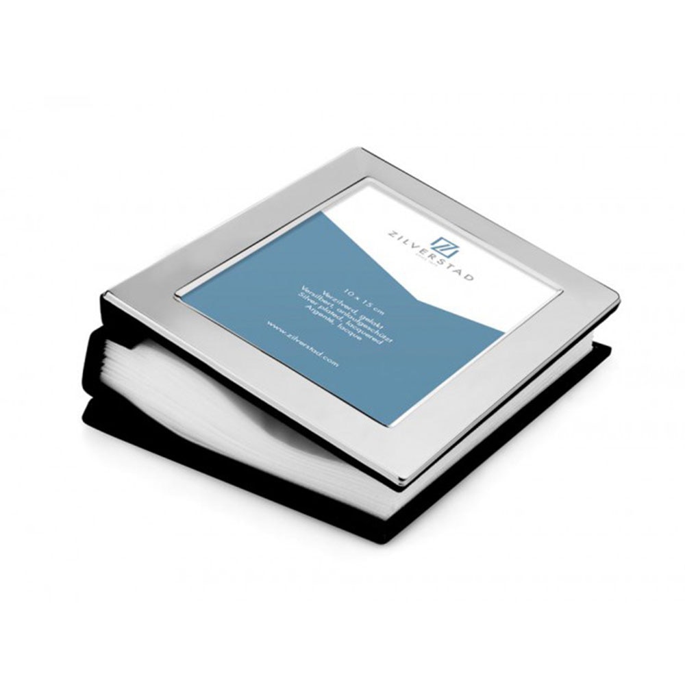 Album foto pentru 100 de poze, Smooth, 10 x 15 cm, Argintiu