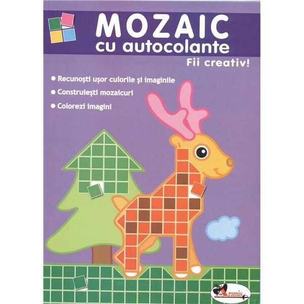 Mozaic cu autocolante: fii creativ !