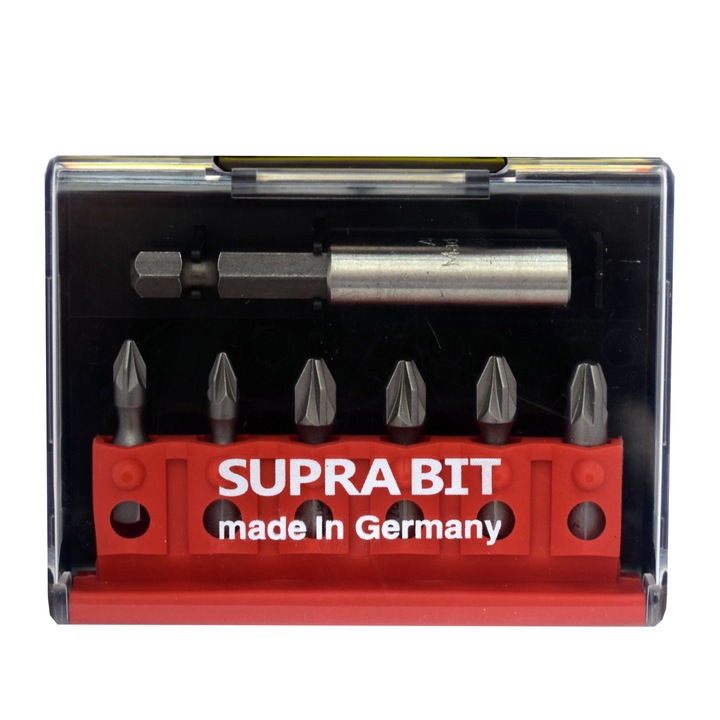 ABRABORO® Pocket 10 készlet (bitek és mágneses bitszár), 7 részes