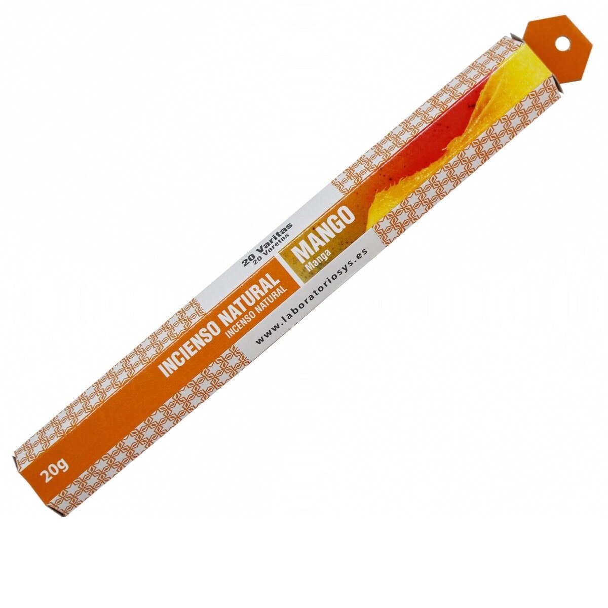 Betisoare naturale parfumate SyS Aromas, Mango - 20 buc