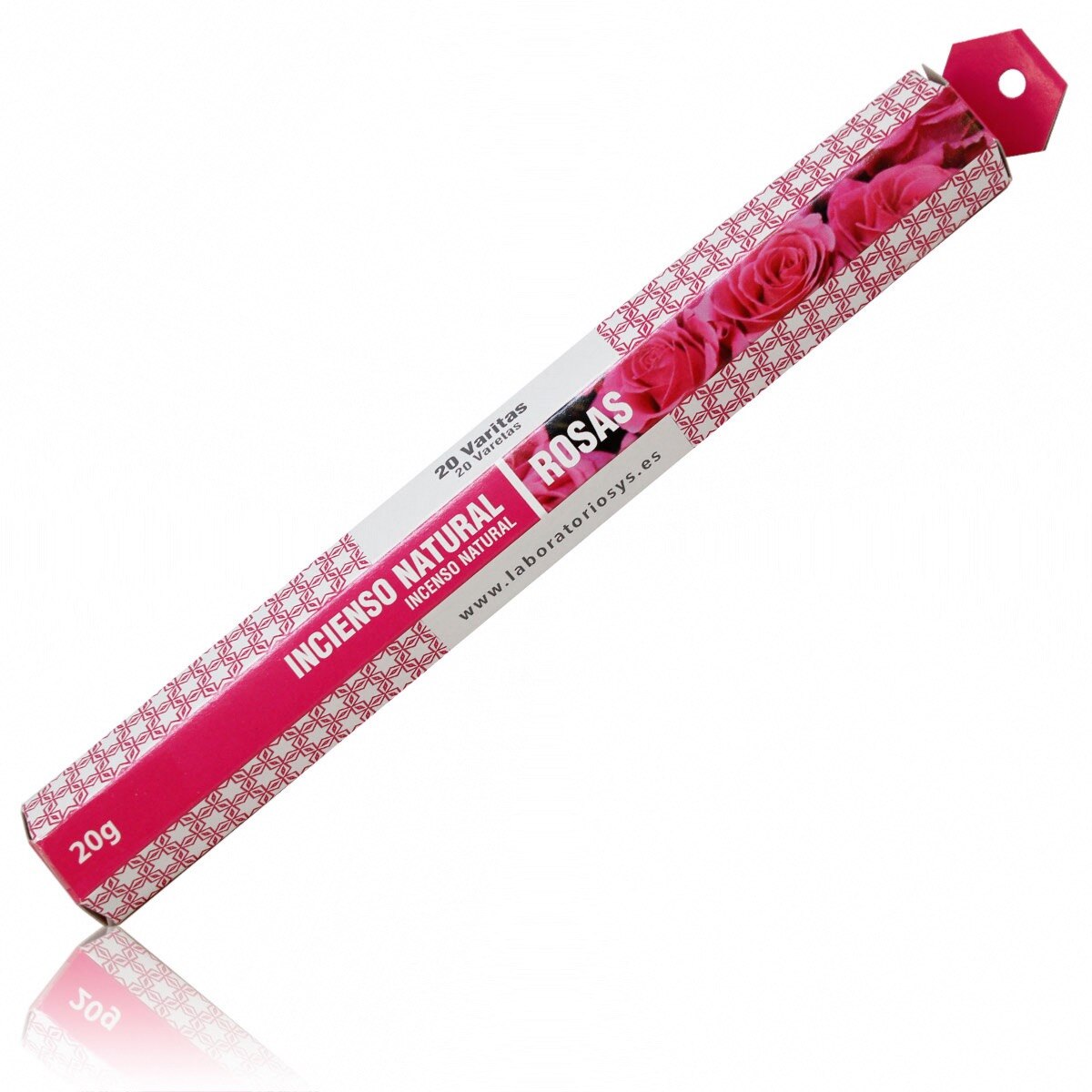 Betisoare naturale parfumate SyS Aromas, Trandafiri - 20 buc