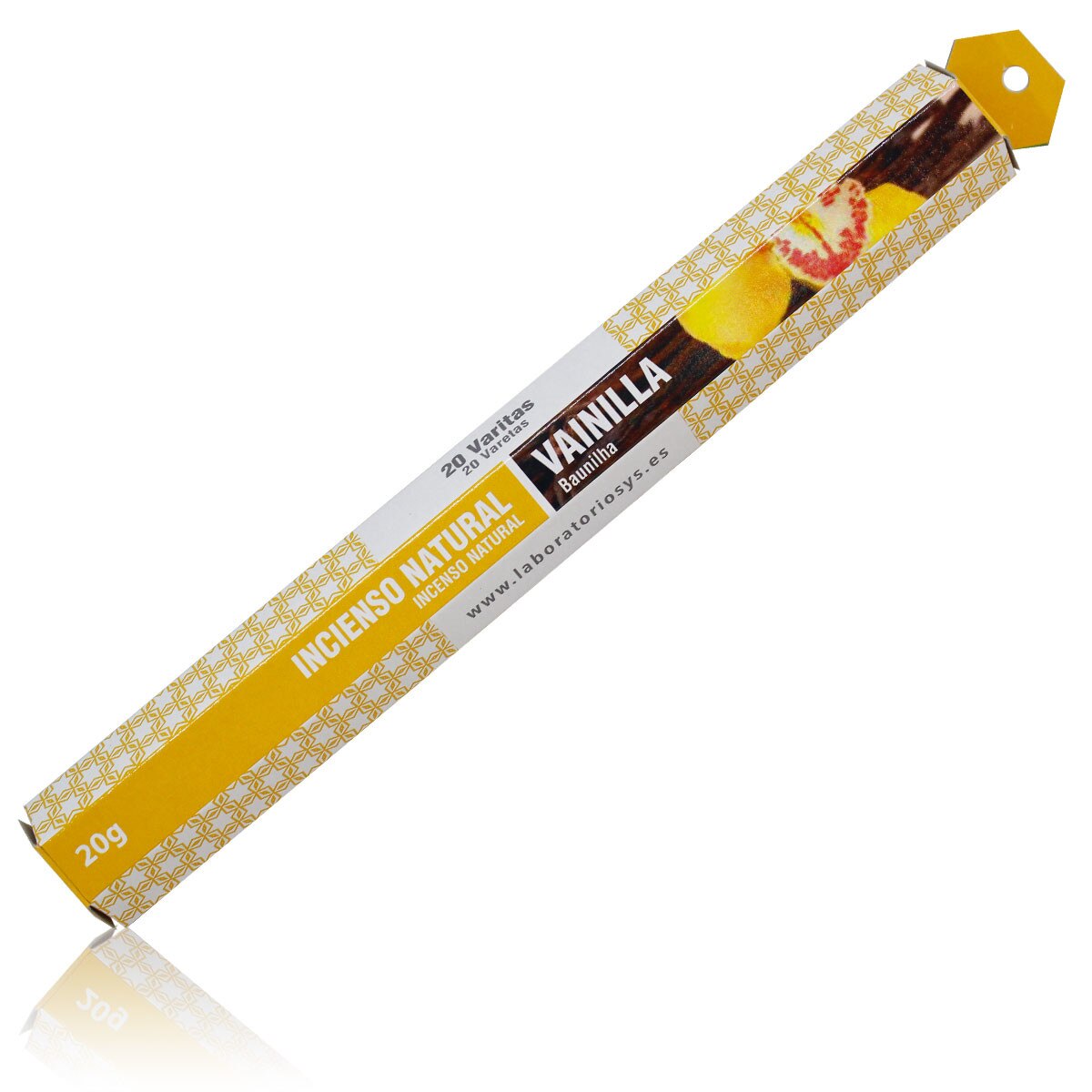 Betisoare naturale parfumate SyS Aromas, Vanilie - 20 buc