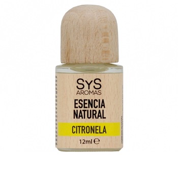Esenta naturala (ulei) difuzor aromaterapie Citronela, SyS Aromas 12 ml Esenta naturala (ulei) difuzor aromaterapie Citronela, SyS Aromas 12 ml