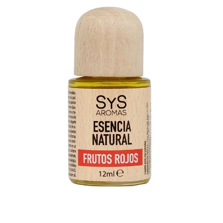 Натурална есенция (масло) ароматерапевтичен дифузер Червени плодове, SyS Aromas 12 ml