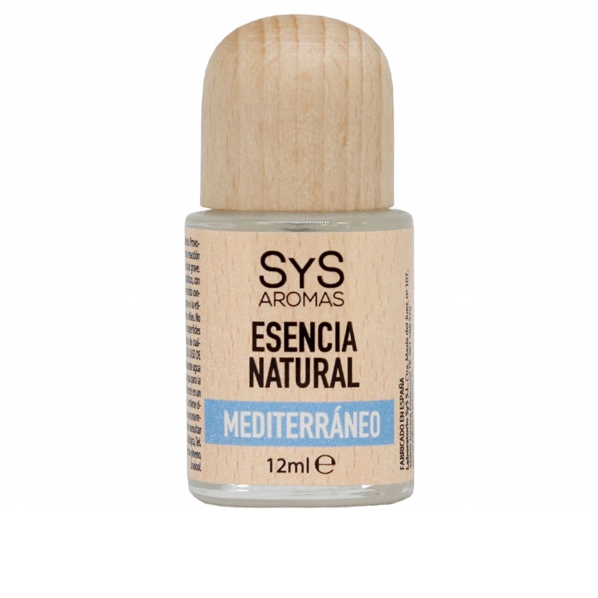 Esenta naturala (ulei) difuzor aromaterapie Mediteranean, SyS Aromas 12 ml