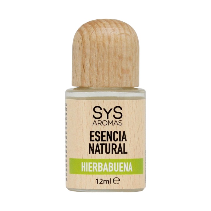 Esenta naturala (ulei) difuzor aromaterapie Spearmint, SyS Aromas 12 ml