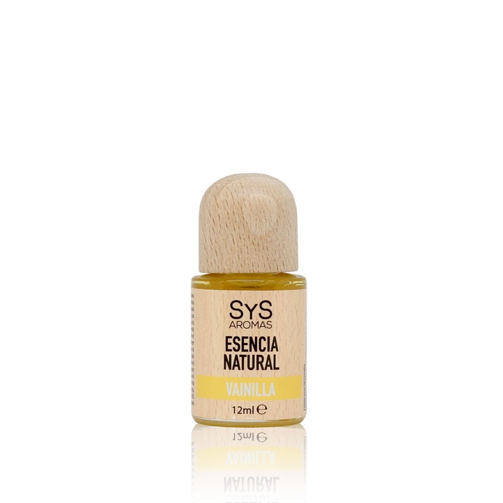 Esenta naturala (ulei) difuzor aromaterapie Vanilie, SyS Aromas 12 ml