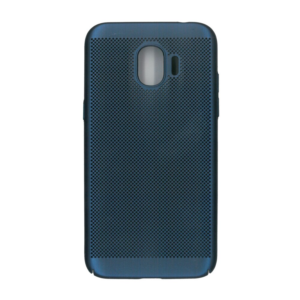Husa de protectie spate, EuroCell Air, cu perforatii pentru Samsung Galaxy J2 Pro 2018, albastru