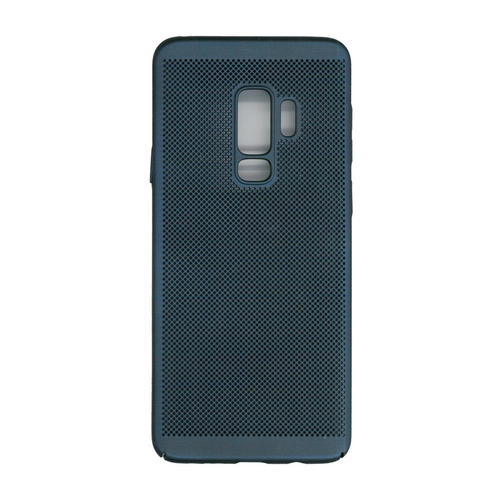 Husa de protectie spate, EuroCell Air, cu perforatii pentru Samsung Galaxy S9 Plus, albastru