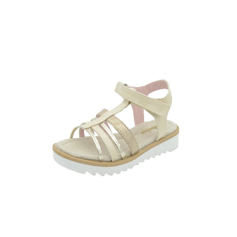 Sandale ortopedice fetite American Club G-D16903E-C, Crem, 35