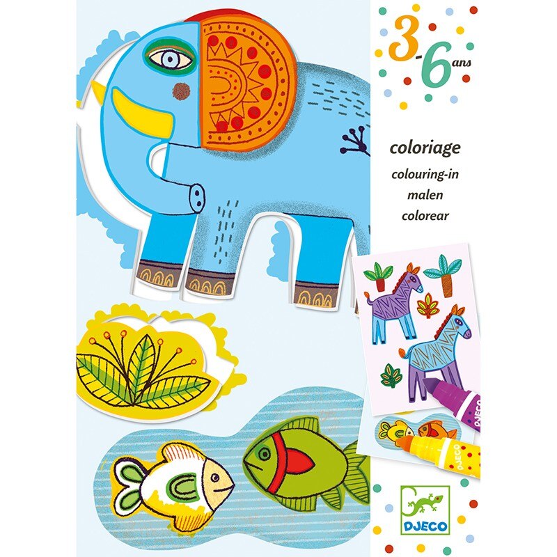 Atelier de desen pentru copii ZooZoo, Djeco