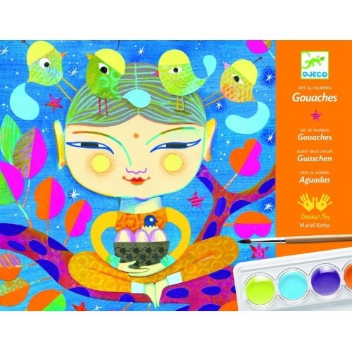 Atelier creativ de pictura India, Djeco