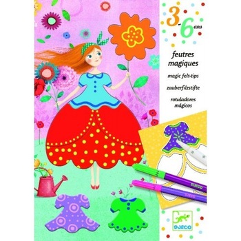 Atelier de desen rochii frumoase, Djeco Atelier de desen rochii frumoase, Djeco