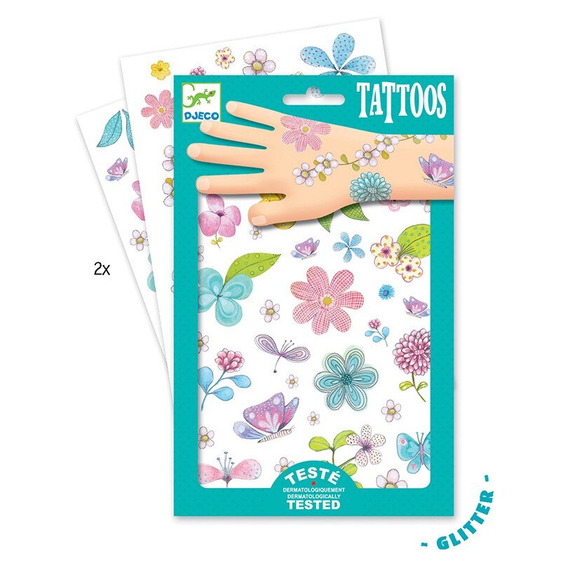 Tatuaje Flori de camp, Djeco