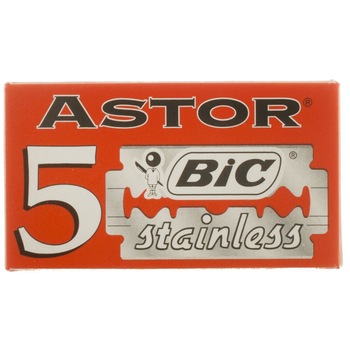Lame de barbier Astor Stainless 100buc/set Lame de barbier Astor Stainless 100buc/set