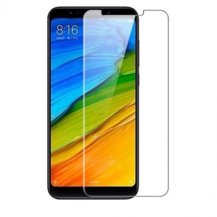 Két üvegvédő készlet Edzett üveg Xiaomi RedMi Note 5 / RedMi 5 Plus készülékekhez, átlátszó