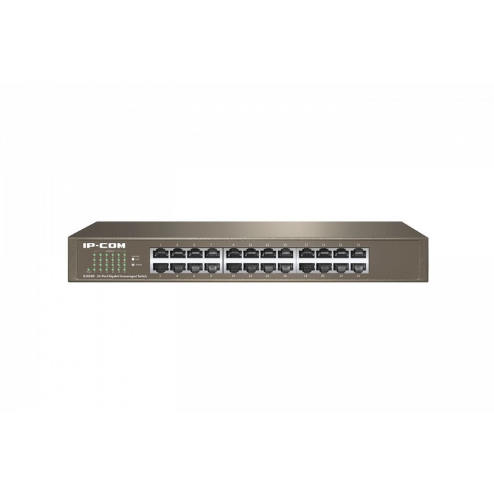 Kapcsoló 24 Gigabit port, 1U - IP-COM G1024D