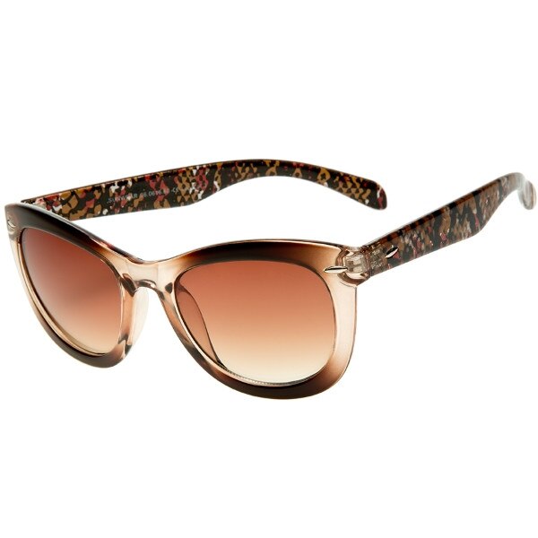 Ochelari de soare HAGA EYEWEAR, maro, cu lentile maro degrade