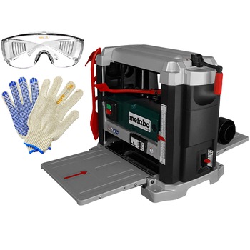 Set masina rindeluit Metabo DH 330, putere 1800 W, latime rindeluit 260 mm, adancime prelucrare 0-3 mm, manusi, ochelari protectie AgroPro Set masina rindeluit Metabo DH 330, putere 1800 W, latime rindeluit 260 mm, adancime prelucrare 0-3 mm, manusi, ochelari protectie AgroPro