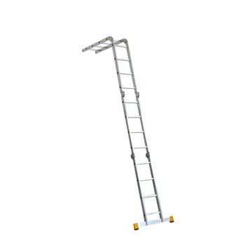 Scara cu articulatie profesionala Alverosal Forte Plus, 4 tronsoane, 4 trepte, 2.36 m Scara cu articulatie profesionala Alverosal Forte Plus, 4 tronsoane, 4 trepte, 2.36 m