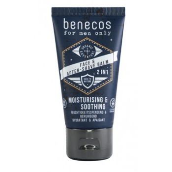 Aftershave balsam pentru barbati 2 in 1, BENECOS Aftershave balsam pentru barbati 2 in 1, BENECOS
