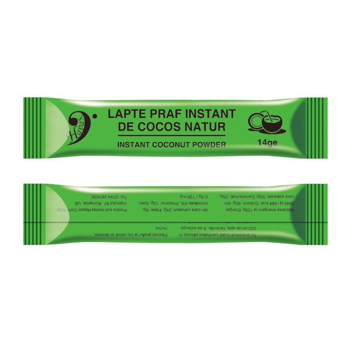 Instant din cocos, 10 bucati x 168g