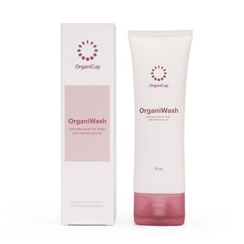 Gel de igiena intima & pentru curatarea cupei menstruale 2-in-1 OrganiCup OrganiWash 75 ml Gel de igiena intima & pentru curatarea cupei menstruale 2-in-1 OrganiCup OrganiWash 75 ml