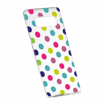 Husa pentru Samsung Galaxy S10, Dots Color, 61, Silicon Husa pentru Samsung Galaxy S10, Dots Color, 61, Silicon