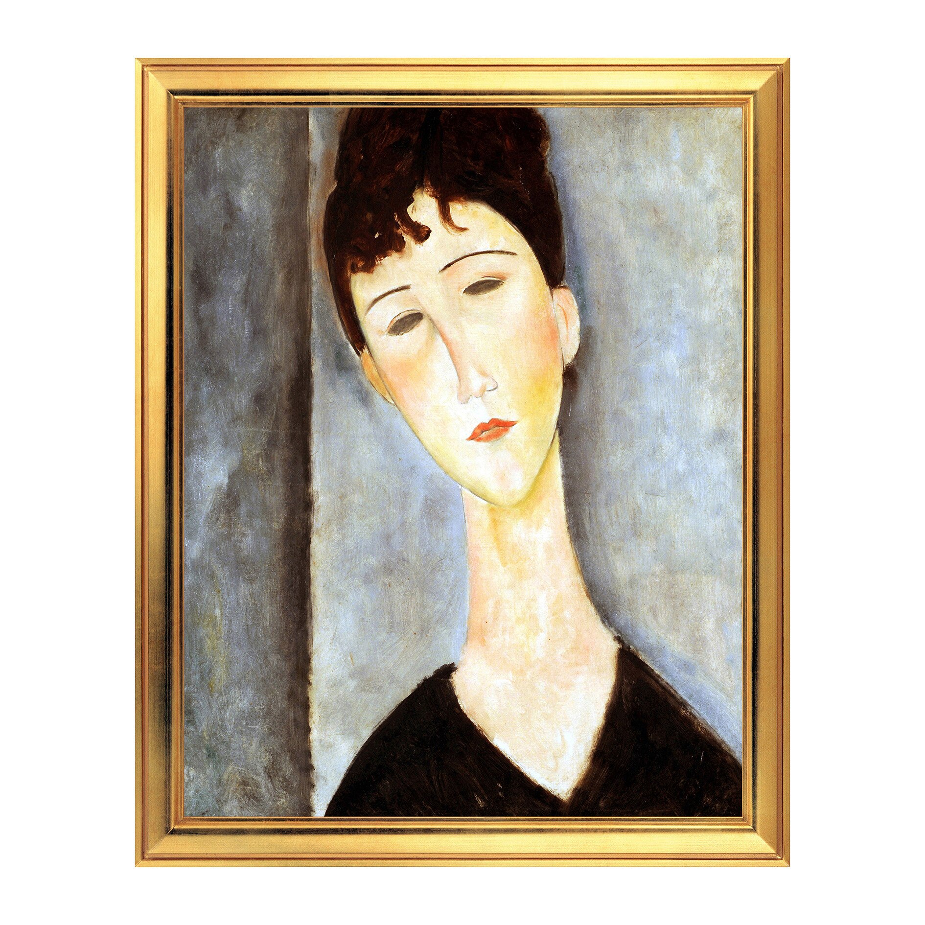Fototapet Simulare Tablou, Arta Sec. XX, Amedeo Modigliani - Portrait of a Woman - ST-ASD-061, 40 x 50 cm