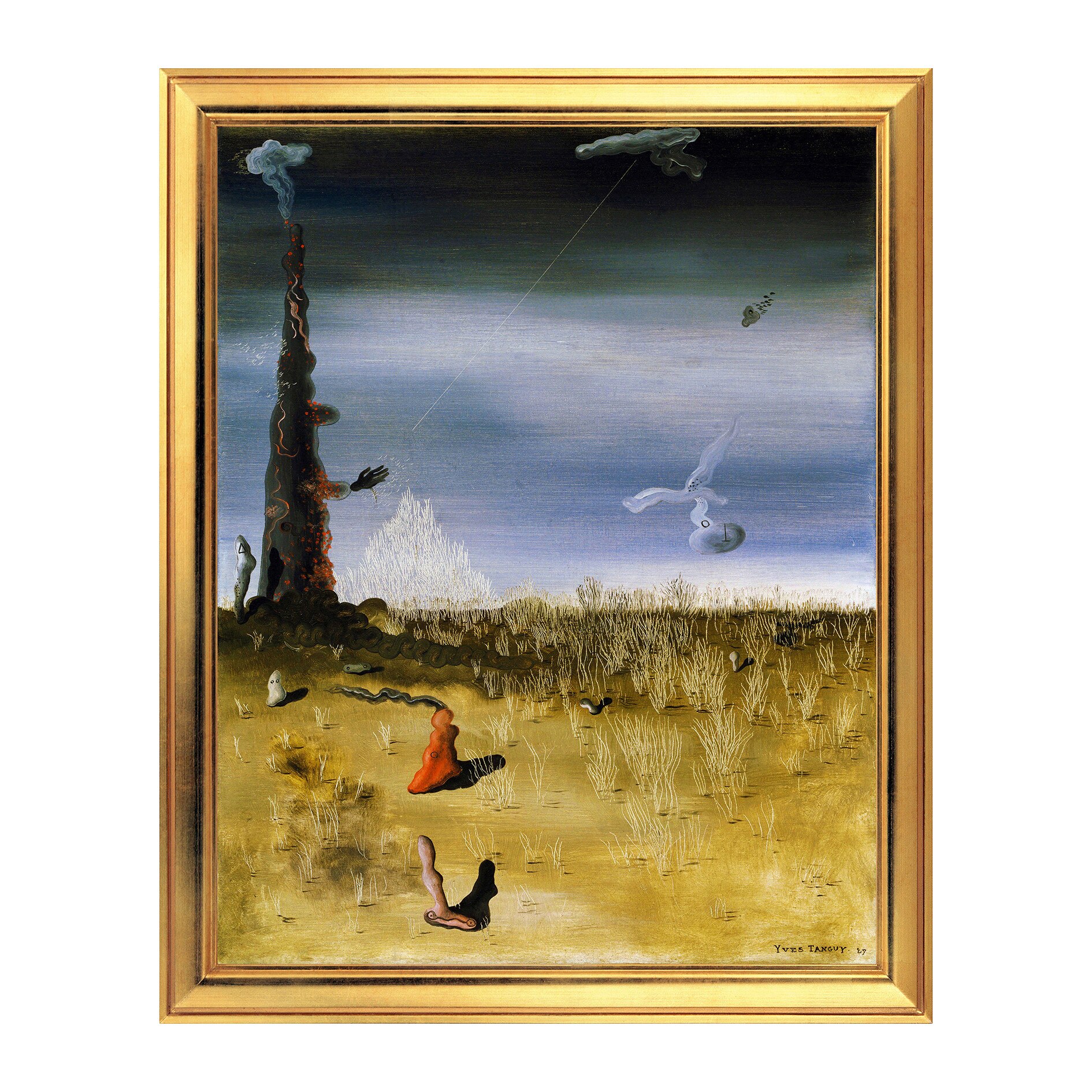 Fototapet Simulare Tablou, Arta Sec. XX, Yves Tanguy - ST-ASD-227, 40 x 50 cm