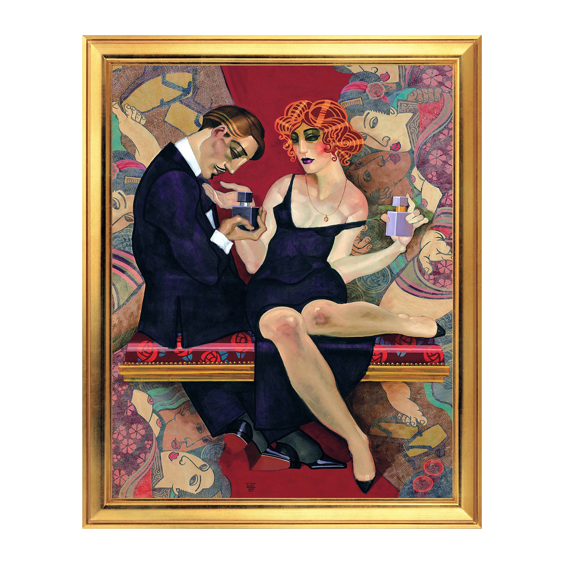 Fototapet Simulare Tablou, Arta Sec. XX, Juarez Machado - ST-ASD-053, 40 x 50 cm