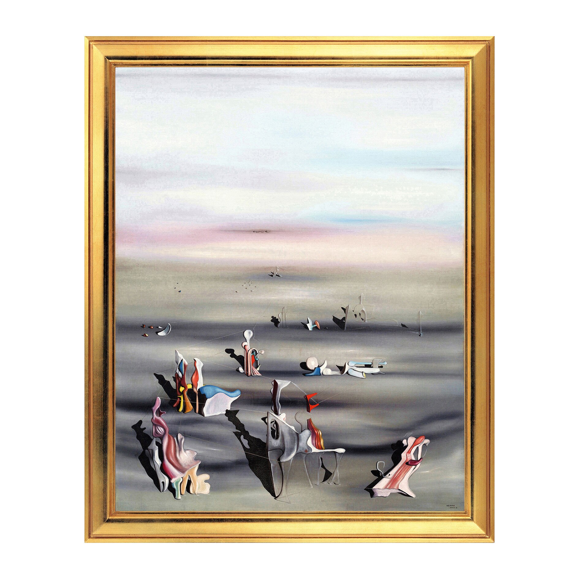 Fototapet Simulare Tablou, Arta Sec. XX, Yves Tanguy - ST-ASD-229, 40 x 50 cm