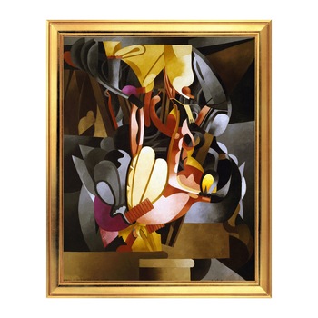 Fototapet Simulare Tablou, Arta Sec. XX, Francis Picabia - I See Again in Memory My Dear Udnie - ST-ASD-101, 40 x 50 cm Fototapet Simulare Tablou, Arta Sec. XX, Francis Picabia - I See Again in Memory My Dear Udnie - ST-ASD-101, 40 x 50 cm